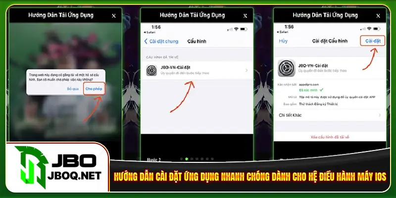 Hướng dẫn cài đặt ứng dụng nhanh chóng dành cho hệ điều hành máy IOS